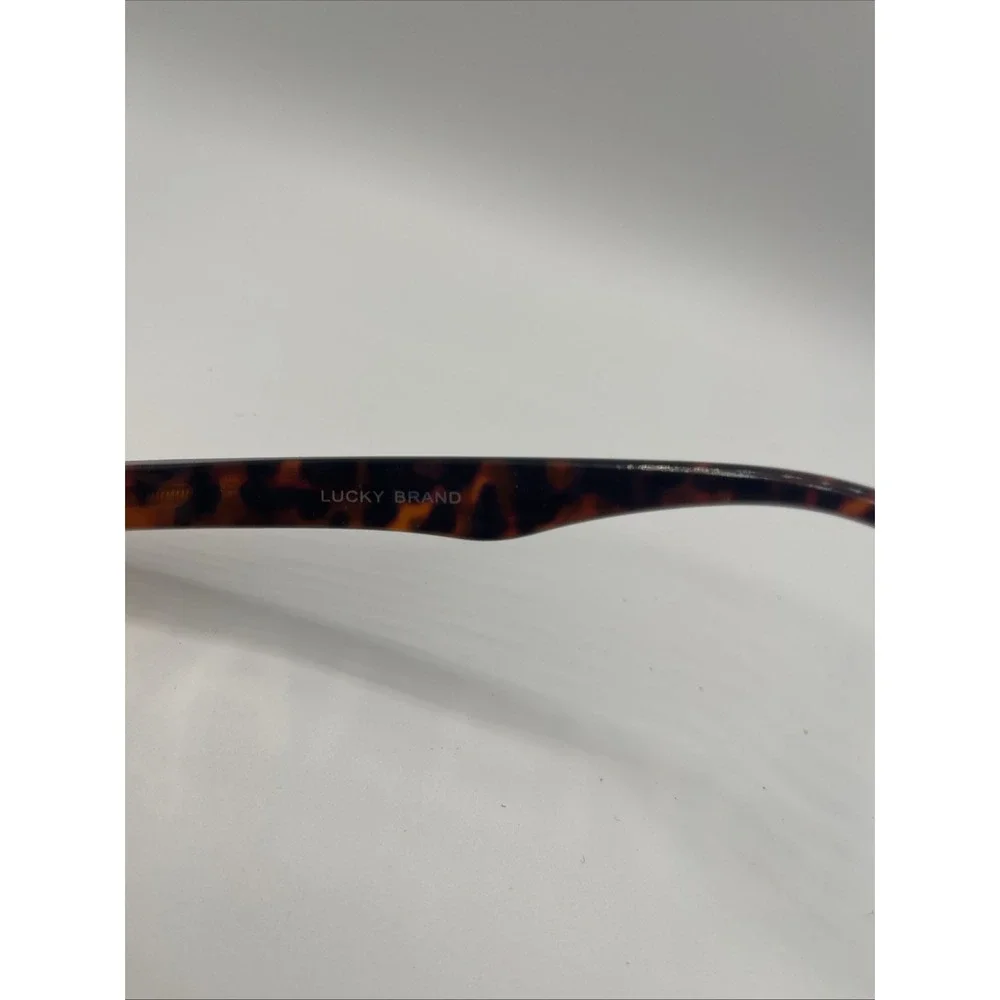 LUCKY BRAND VLBR006 MILKY ORANGE FULL RIM EYEGLASSES FRAMES 55-15-140 #659